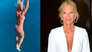 Bettina Machler tatilde! 61 yaş atlayışı...