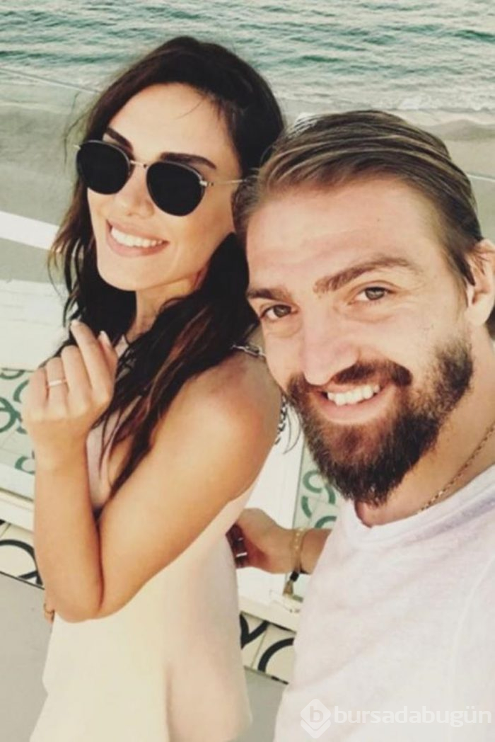 Caner Erkin'in günübirlik Çeşme tatili