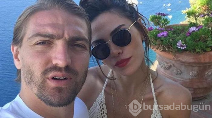 Caner Erkin'in günübirlik Çeşme tatili