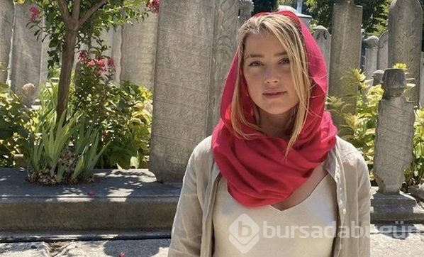 Ünlü oyuncu Amber Heard'ün Ayasofya pozu