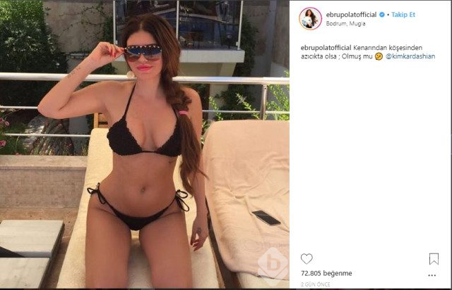 Ebru Polat kendine tektaş aldı