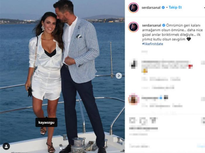 Burak Serdar Şanal ve Özgü Kaya'dan birinci yıl kutlaması