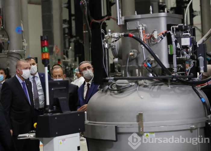 Cumhurbaşkanı Erdoğan, ilk yerli güneş paneli fabrikasının açılışını gerçekleştirdi