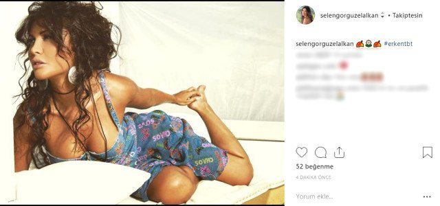 Selen Görgüzel'den yelkenli pozu!