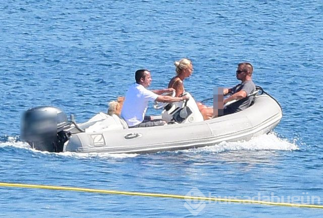 Pınar Altuğ ile eşi Yağmur Atacan'ın Marmaris tatili
