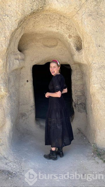 Amber Heard'ün Türkiye turu sürüyor