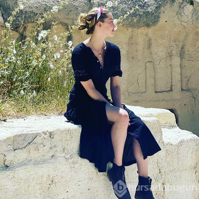 Amber Heard'ün Türkiye turu sürüyor