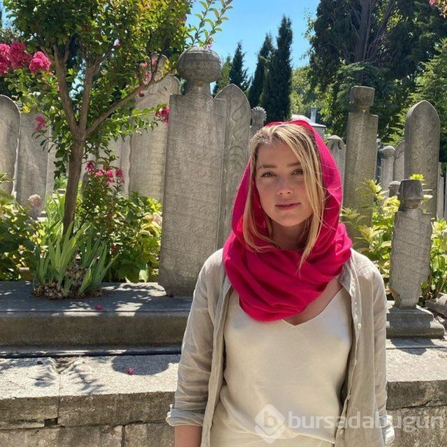 Amber Heard'ün Türkiye turu sürüyor