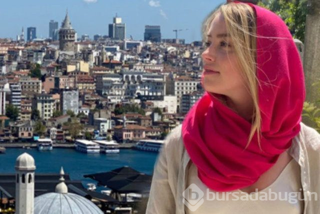 Amber Heard'ün Türkiye turu sürüyor