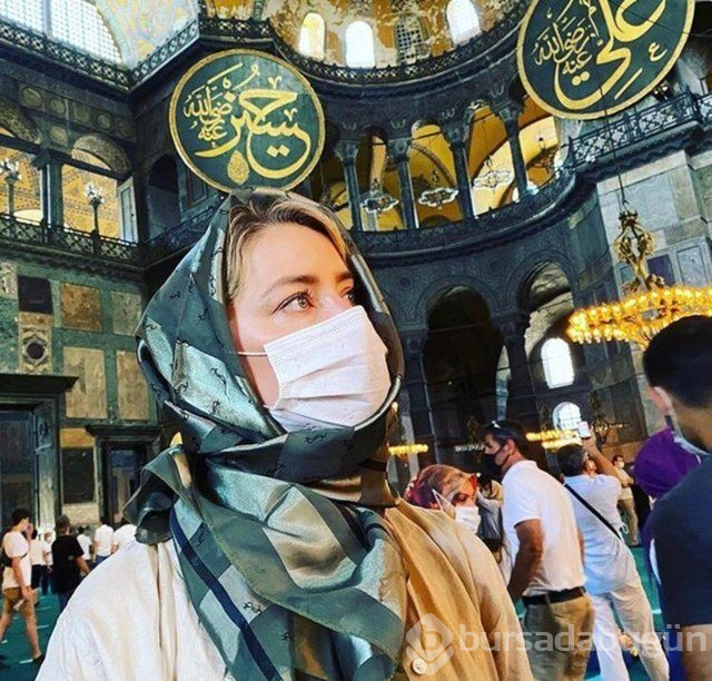 Amber Heard'ün Türkiye turu sürüyor