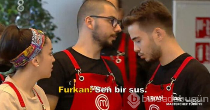 MasterChef'te Duygu ve Furkan birbirine girdi