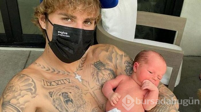 Justin Bieber'ın babalık provası
