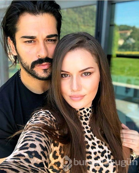Fahriye Evcen'den bahçe pozları