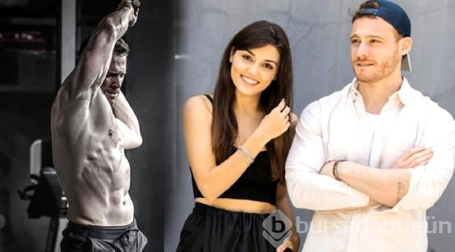 Hande Erçel'den Kerem Bürsin'in kaslarına yorum
