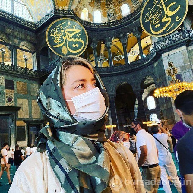 Amber Heard, Türkiye gezisine devam ediyor
