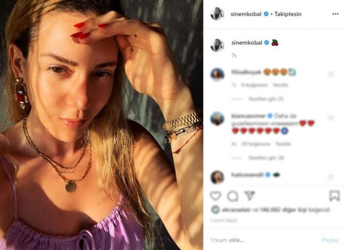 Sinem Kobal'ın karnı burnunda! Aylar sonra görüntülendiler