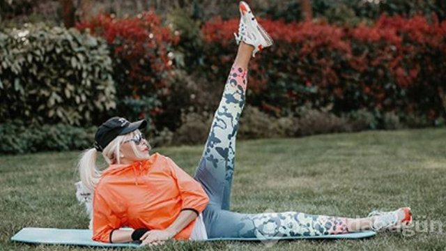 Ünlülerin spor paylaşımları
