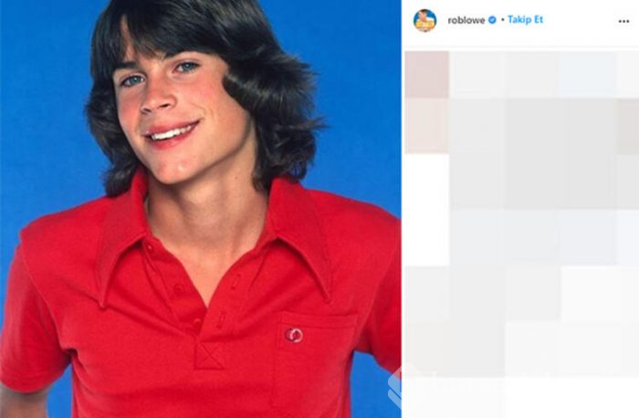 Rob Lowe'un bebek yüzünden eser yok!
