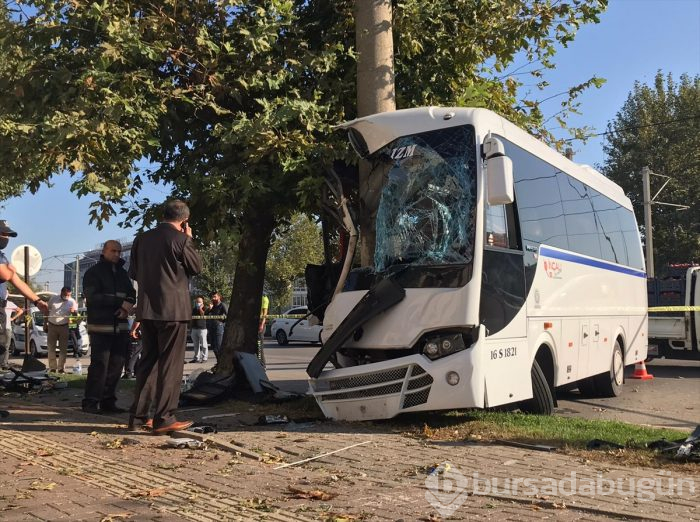 Bursa'da feci kaza! 2 ölü, 17 yaralı