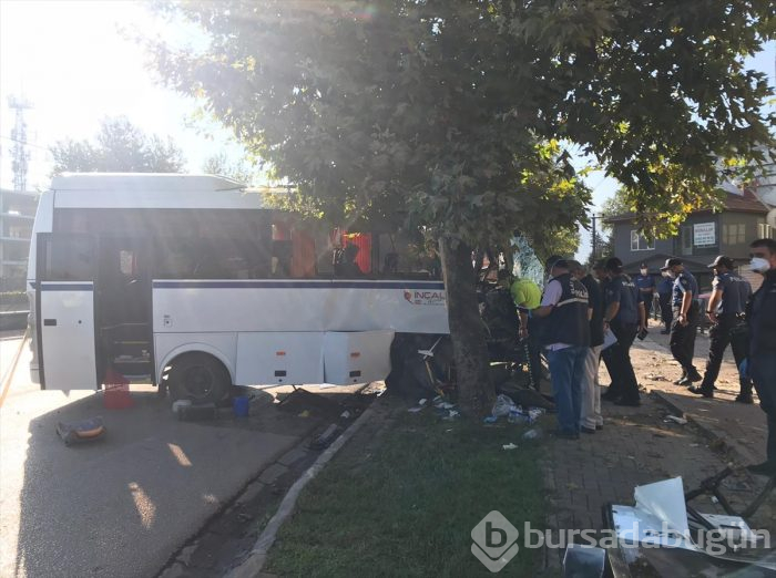 Bursa'da feci kaza! 2 ölü, 17 yaralı