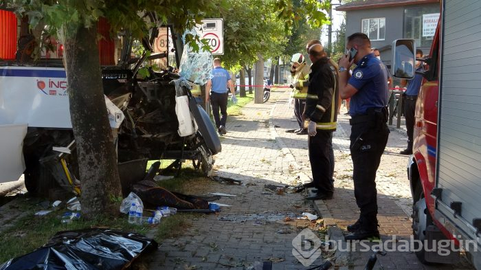 Bursa'da feci kaza! 2 ölü, 17 yaralı