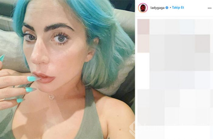 Lady Gaga, ödül törenine buza yatarak hazırlanıyor
