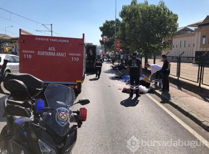 Bursa'da feci kaza: 2 ölü, 1 yaralı