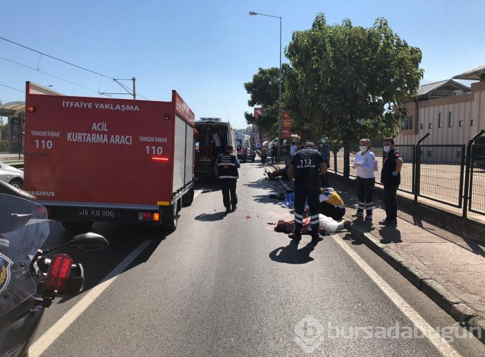 Bursa'da feci kaza: 2 ölü, 1 yaralı