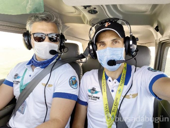 Oyuncu Ümit Erdim, 2021'de pilot oluyor
