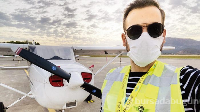 Oyuncu Ümit Erdim, 2021'de pilot oluyor
