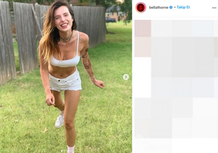 Bella Thorne bir günde bir milyon dolar kazandı
