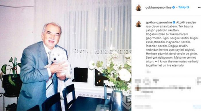 Gökhan Özen: Herkese adamlık dersi verdin ve gittin
