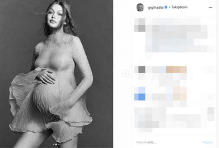 Gigi Hadid: Karnımda minik bir melek büyüyor
