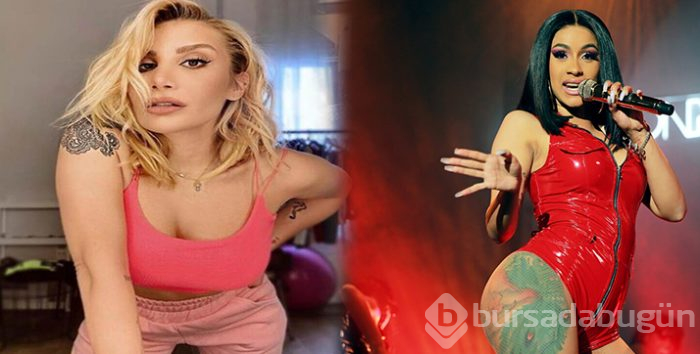 Cardi B'nin bu defa İrem Derici dikkatini çekti!