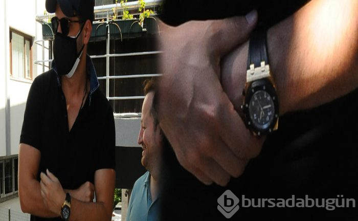 Tolgahan Sayışman, kolunda servet taşıyor