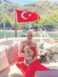 'Minik oğluşum Lucky 4,5 aylık oldu'