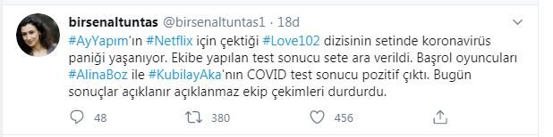Ünlü oyuncular corona virüse yakalandı