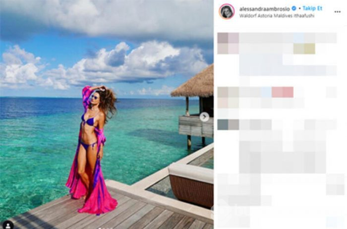 Alessandra Ambrosio rotayı Santa Monica'ya çevirdi