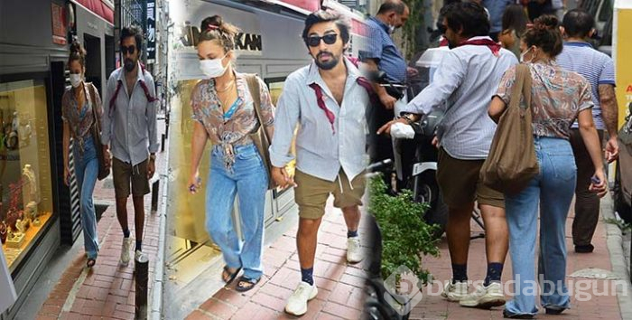 Melisa Şenolsun ve Umut Evirgen ilk kez el ele
