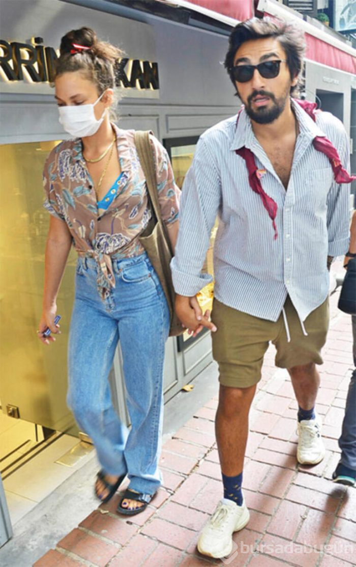 Melisa Şenolsun ve Umut Evirgen ilk kez el ele
