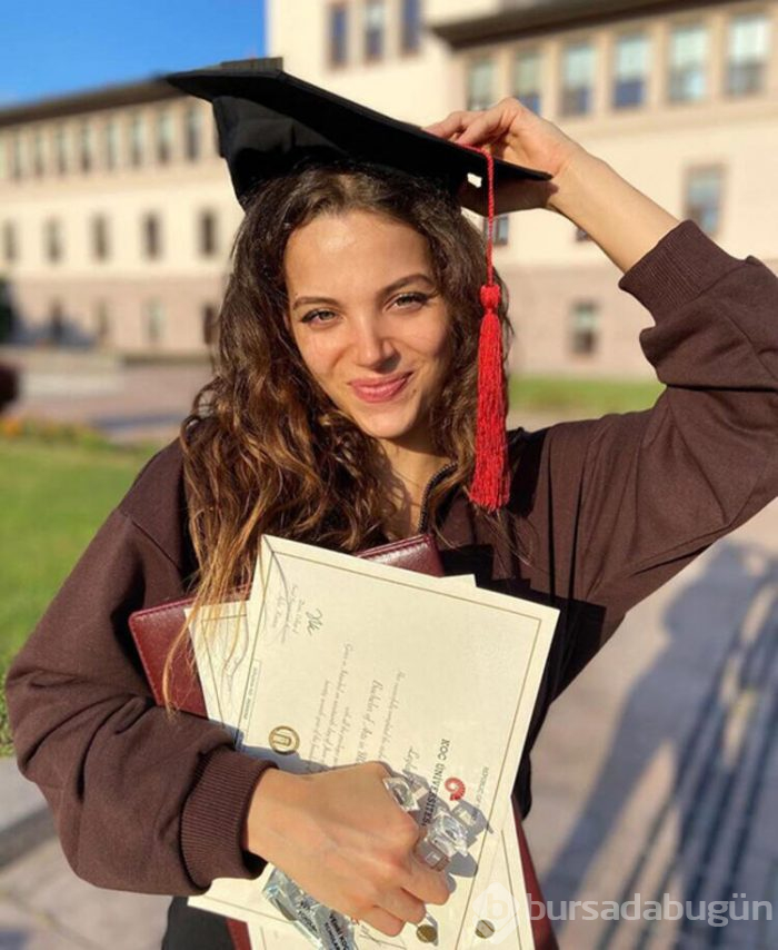 Oyuncu Leyla Tanlar mezun oldu