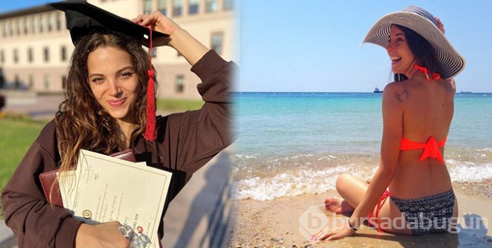 Oyuncu Leyla Tanlar mezun oldu