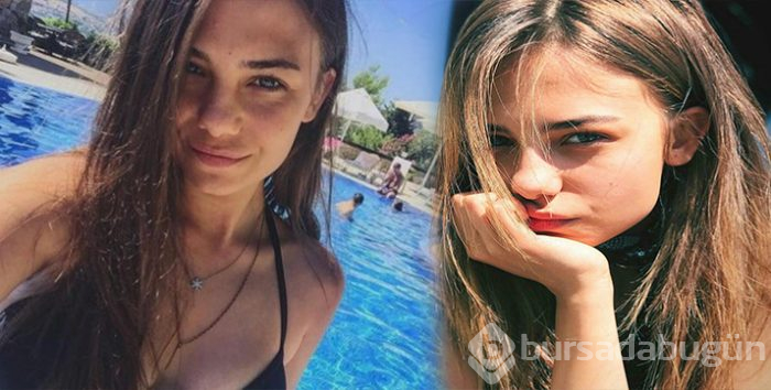 Bahar Şahin 15 bin TL'lik telefonunu denize düşürdü
