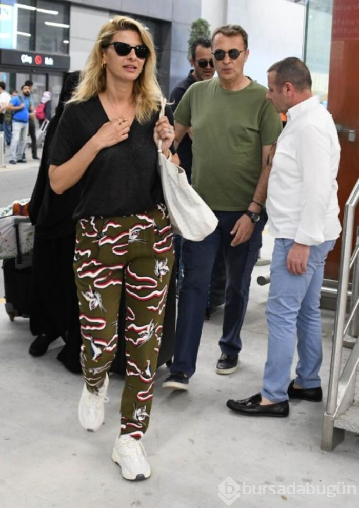 Fikret Orman ile sevgilisi Tuğba Coşkun maskesiz sporda