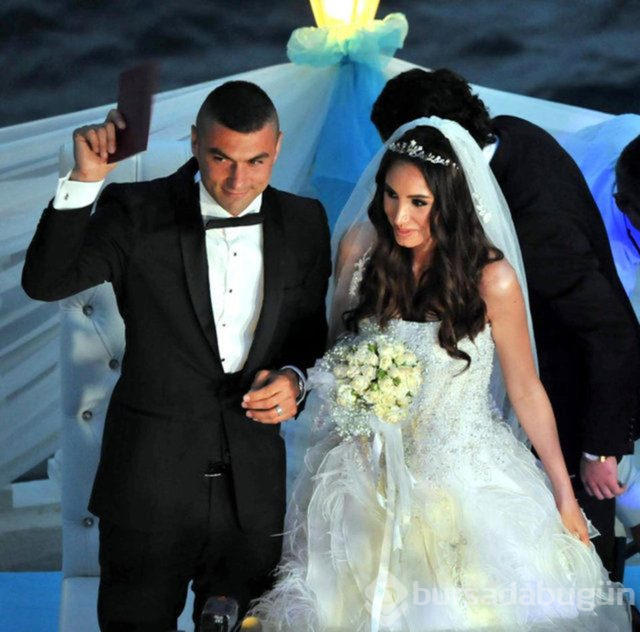 Burak Yılmaz ile İstem Atilla'dan aşk dolu paylaşım