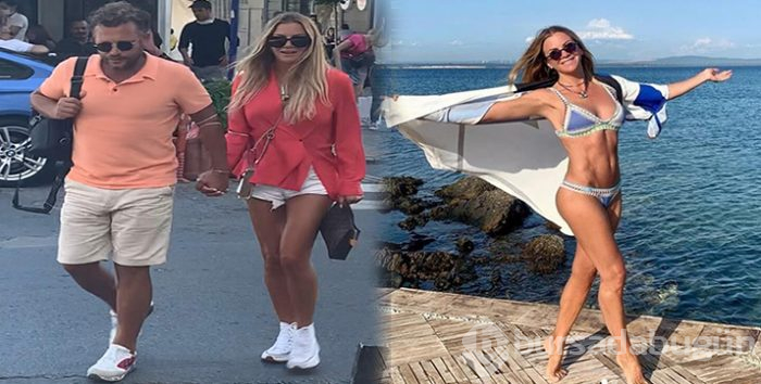 Ivana Sert ile Sezer Dermenci el ele görüntülendi