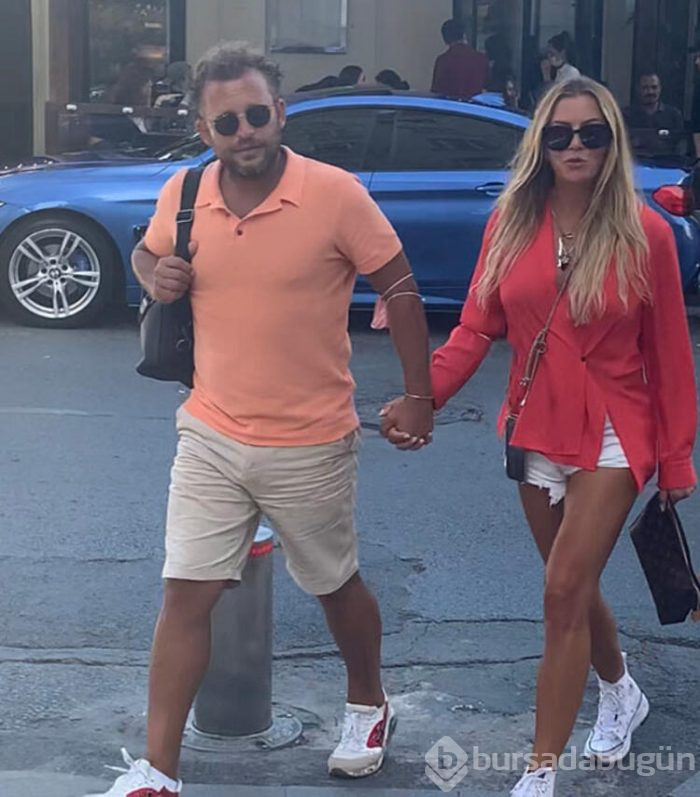 Ivana Sert ile Sezer Dermenci el ele görüntülendi