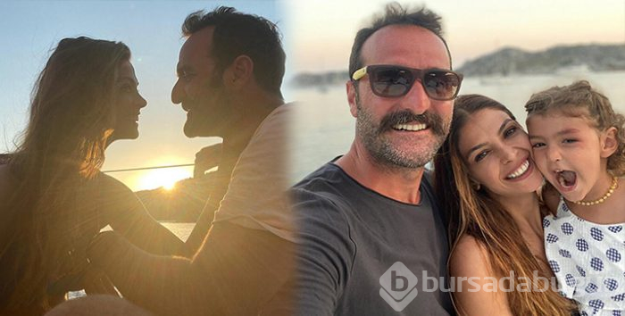 Timur Acar-Eda Özerkan'ın tatil keyfi