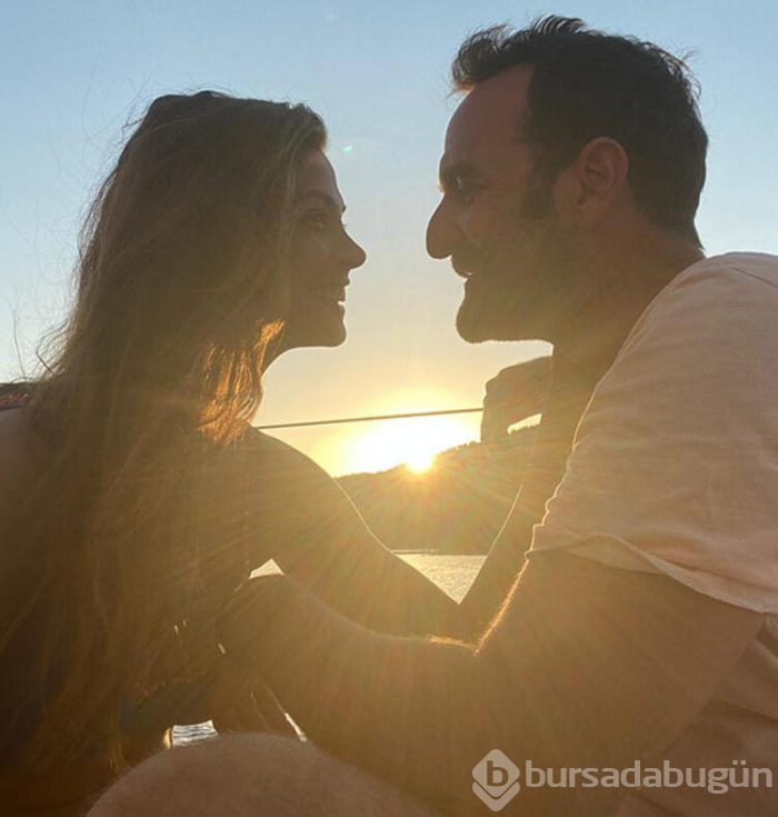 Timur Acar-Eda Özerkan'ın tatil keyfi