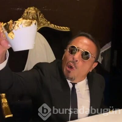 Nusret Gökçe'den altın tozlu cappuccino!